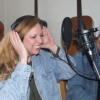 Recording vocals for UK band STAN, 2007