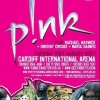 Official flyer, Cardiff Arena, opening for Pink